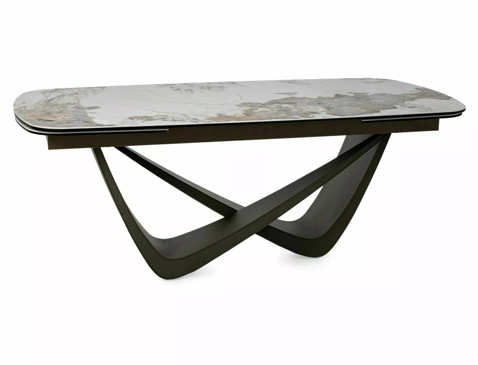 Maranello ceramic dining table in standard 200cm configuration