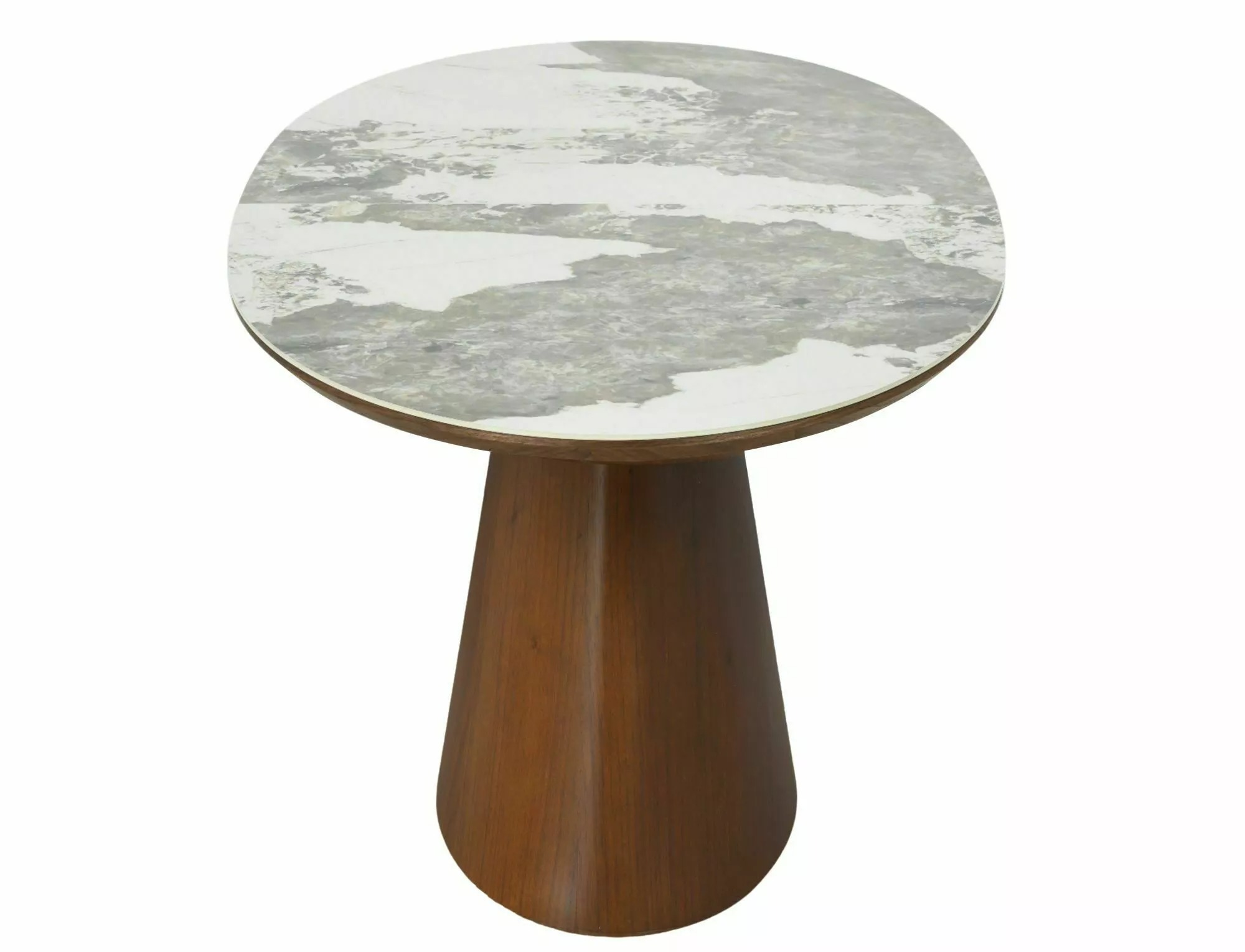 MAROCCO Oval Ceramic Extending Dining Table 160–200cm – Walnut - Image 6