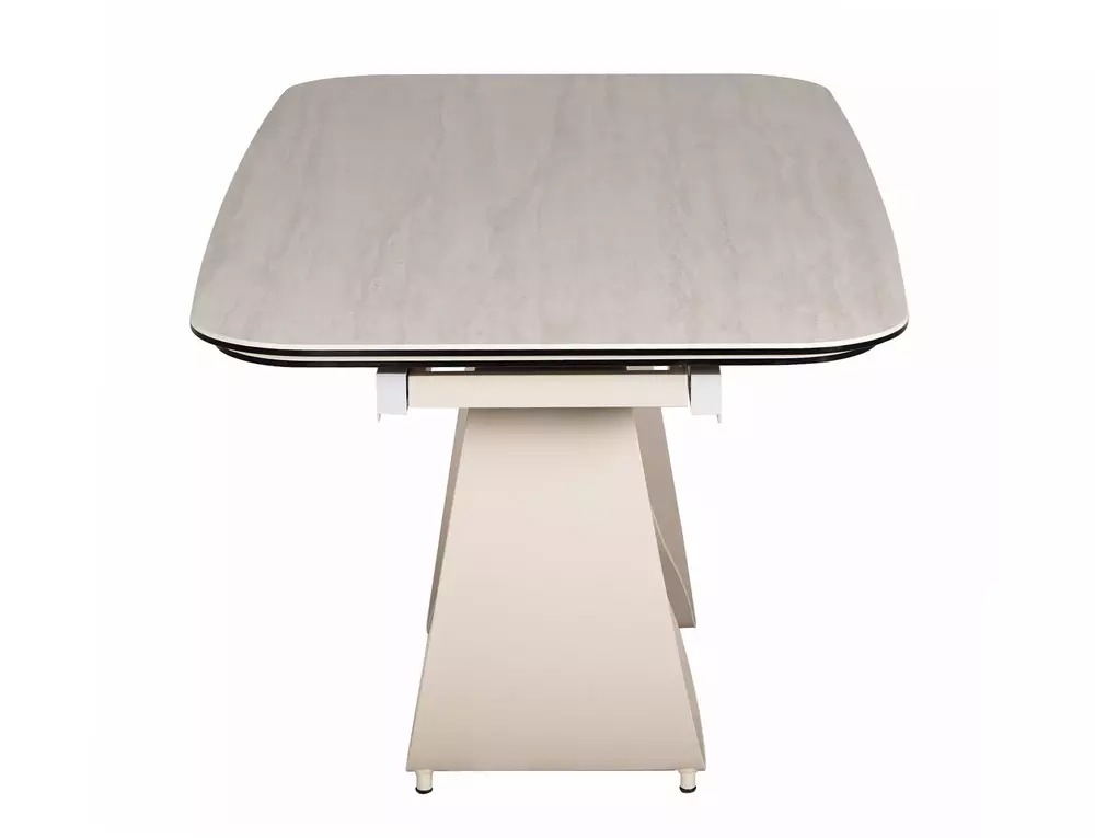 INFINITY Travertine Ceramic Extending Dining Table 160–240cm - Image 7